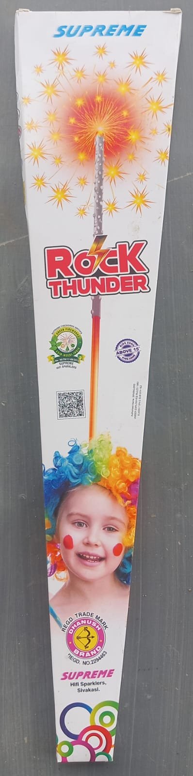 SK Pyro Park ROCK THUNDER SPARKLERS(LOLI POP)